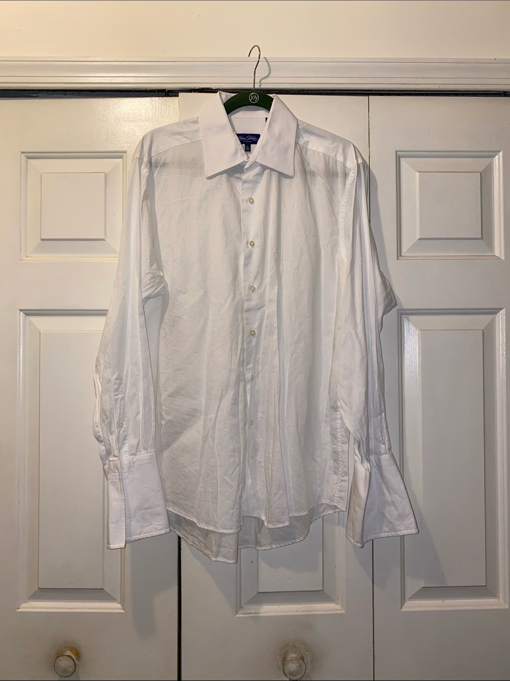 Sean John White Dress Shirt - Classic Spread Collar
